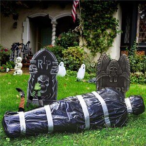 Halloween Decorations Corpse Dead Victim Props 60 inch Hanging Dead Body